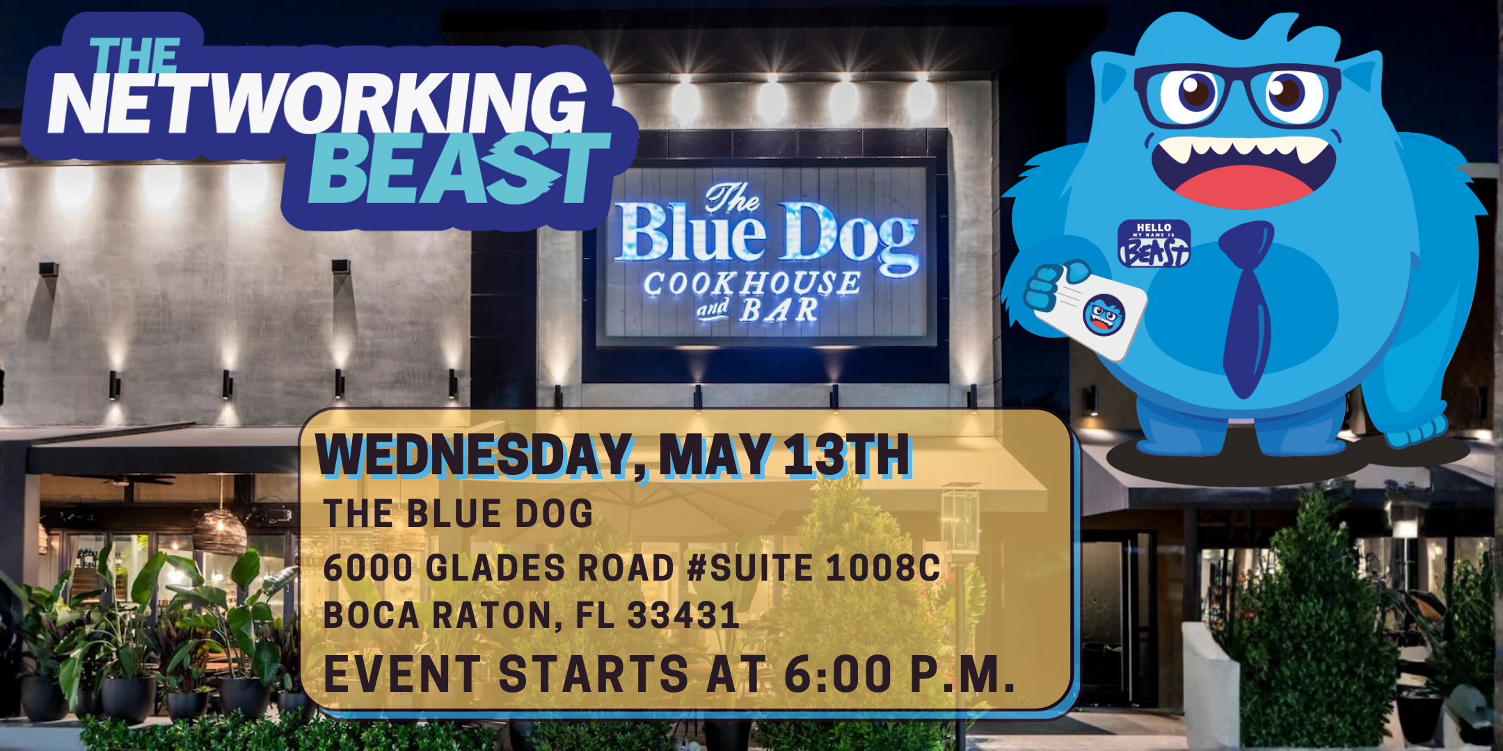 Boca Raton event banner