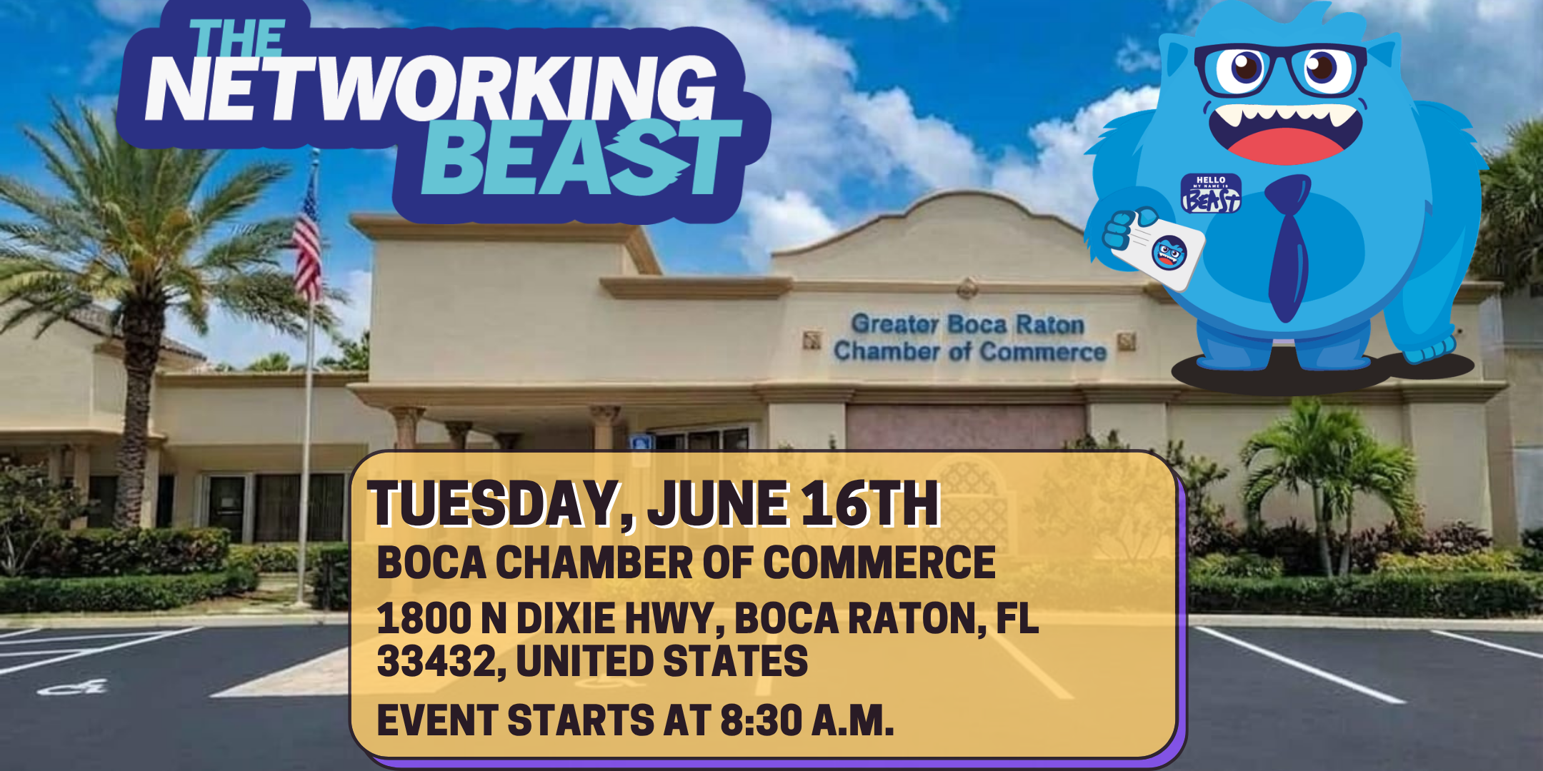 AM Beast Boca Raton banner