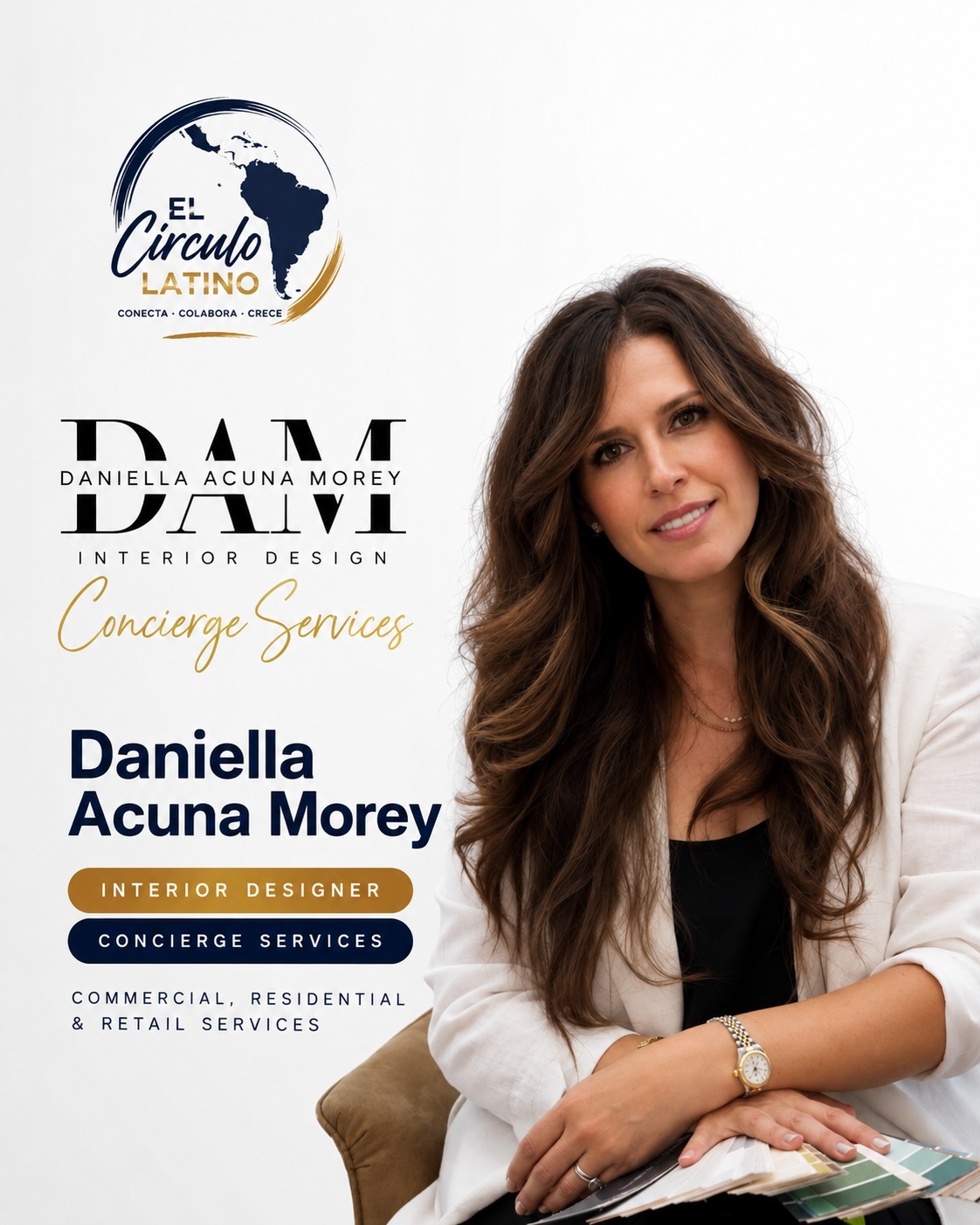 Daniella Moray — Presentadora de El Círculo Latino